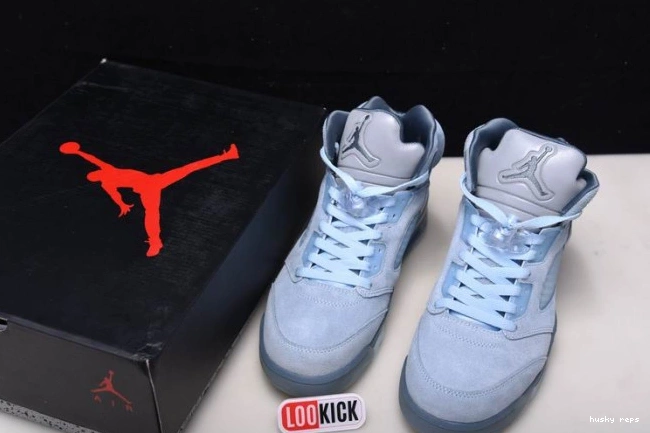 Cheap Husky Air DD9336-400 Jordan 5 Retro (W) Bluebird 0801